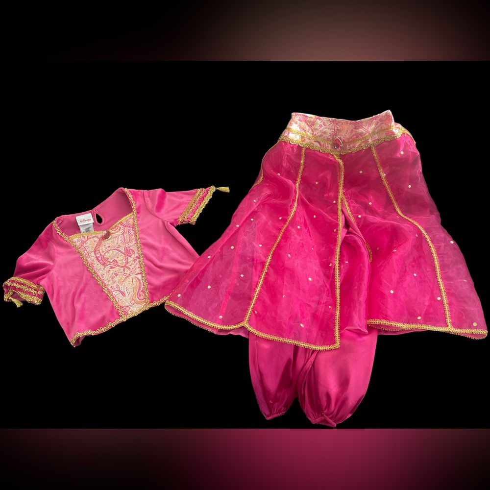 Girls Princess Jasmine two piece halloween costume